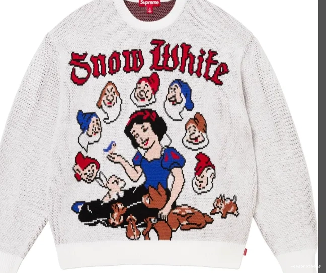 Sweater SWEATER 24FW SNOW White WHITE Snow 1010